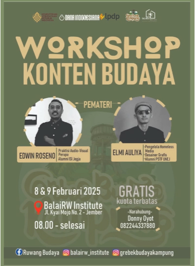 workshop konten budaya